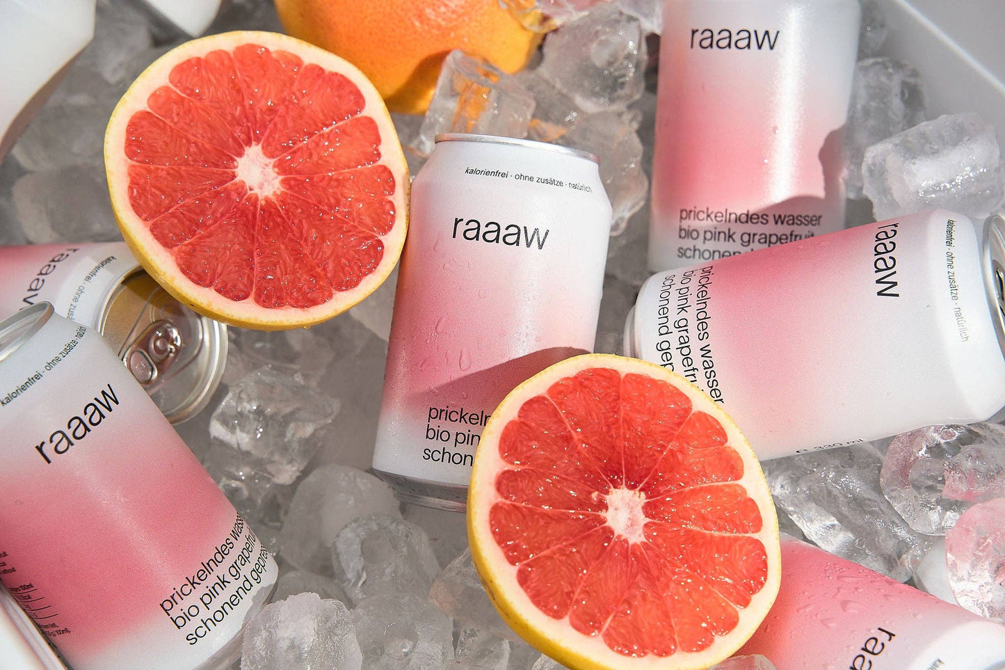 Raaaw organic pink grapefruit