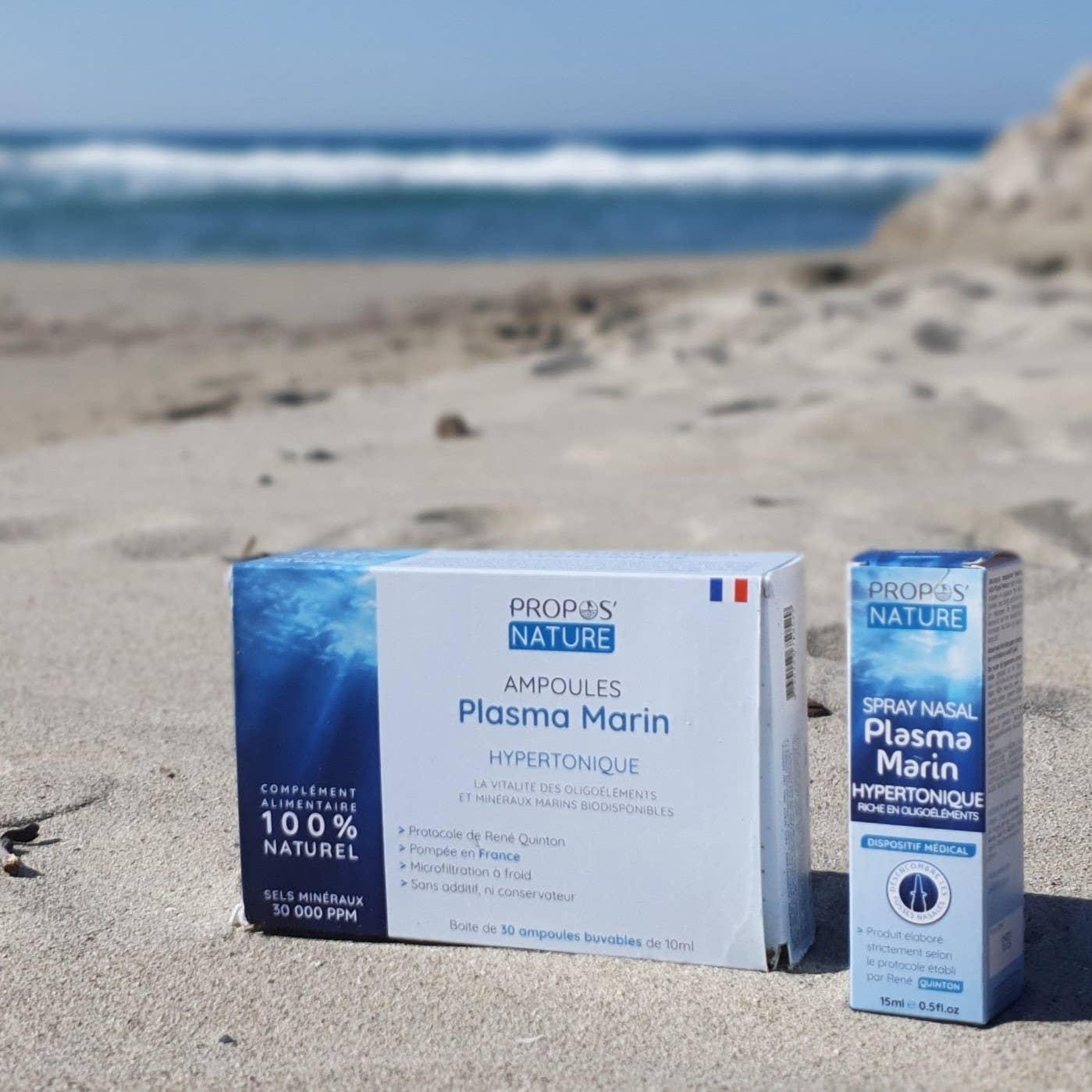 Hypertonic Seawater - Marine Plasma - Quinton - 30,000 Ppm