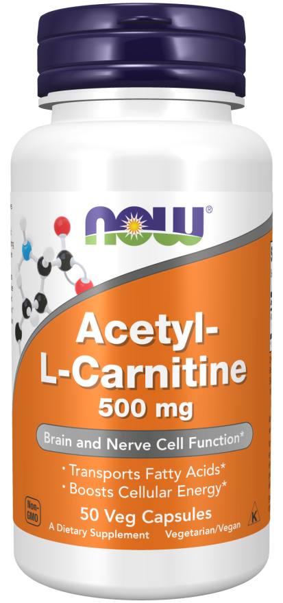 Acetyl-L-Carnitine 500 mg Veg Capsules