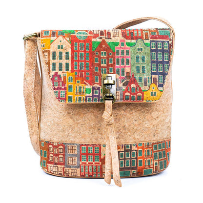 Natural Cork Women's Crossbody Bag BAG-2292