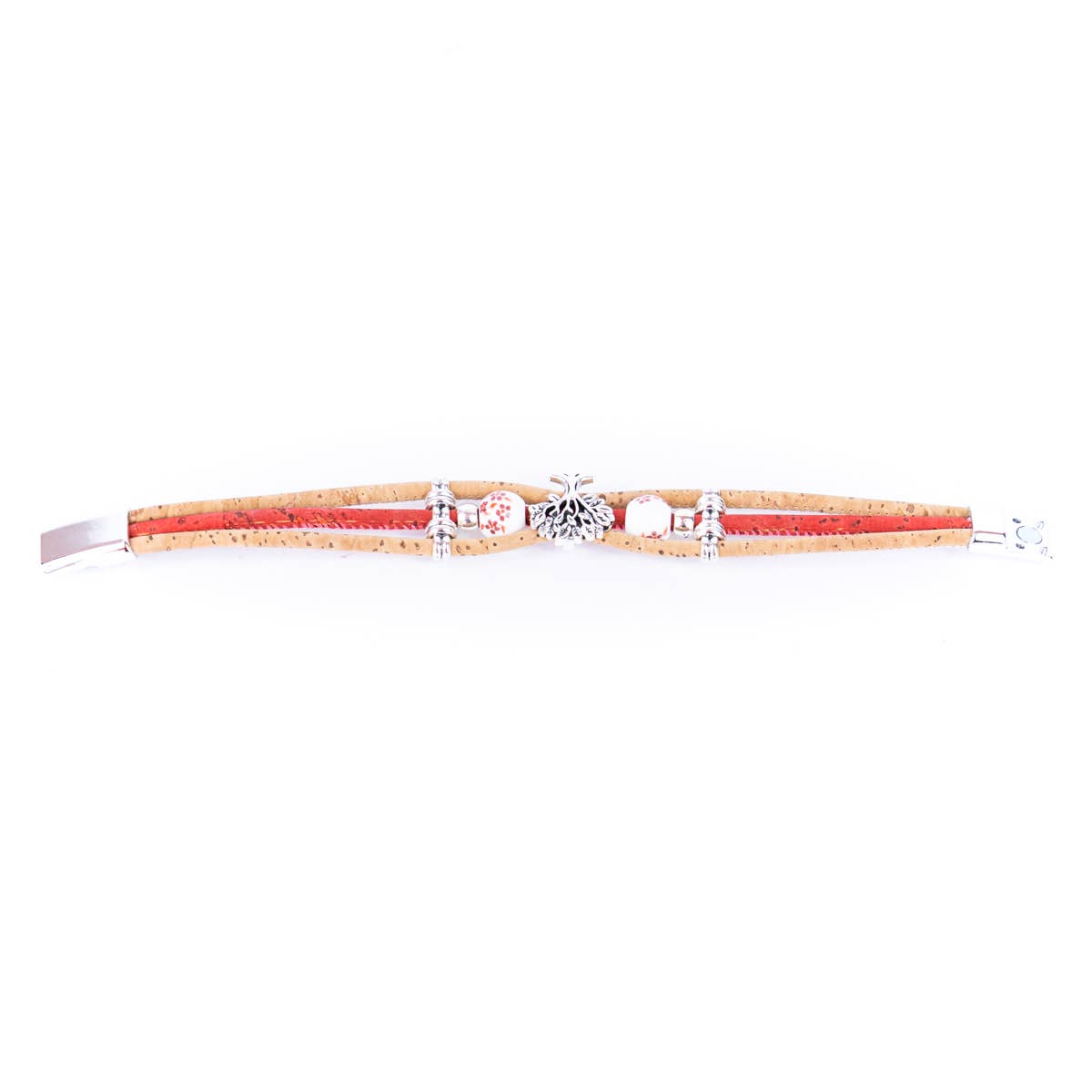 Cork handmade  bracelet for women BR-108-MIX-5