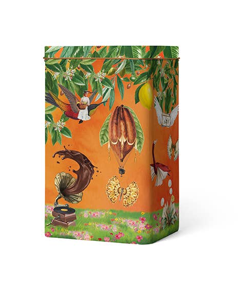 Assorted cookies in gift tin