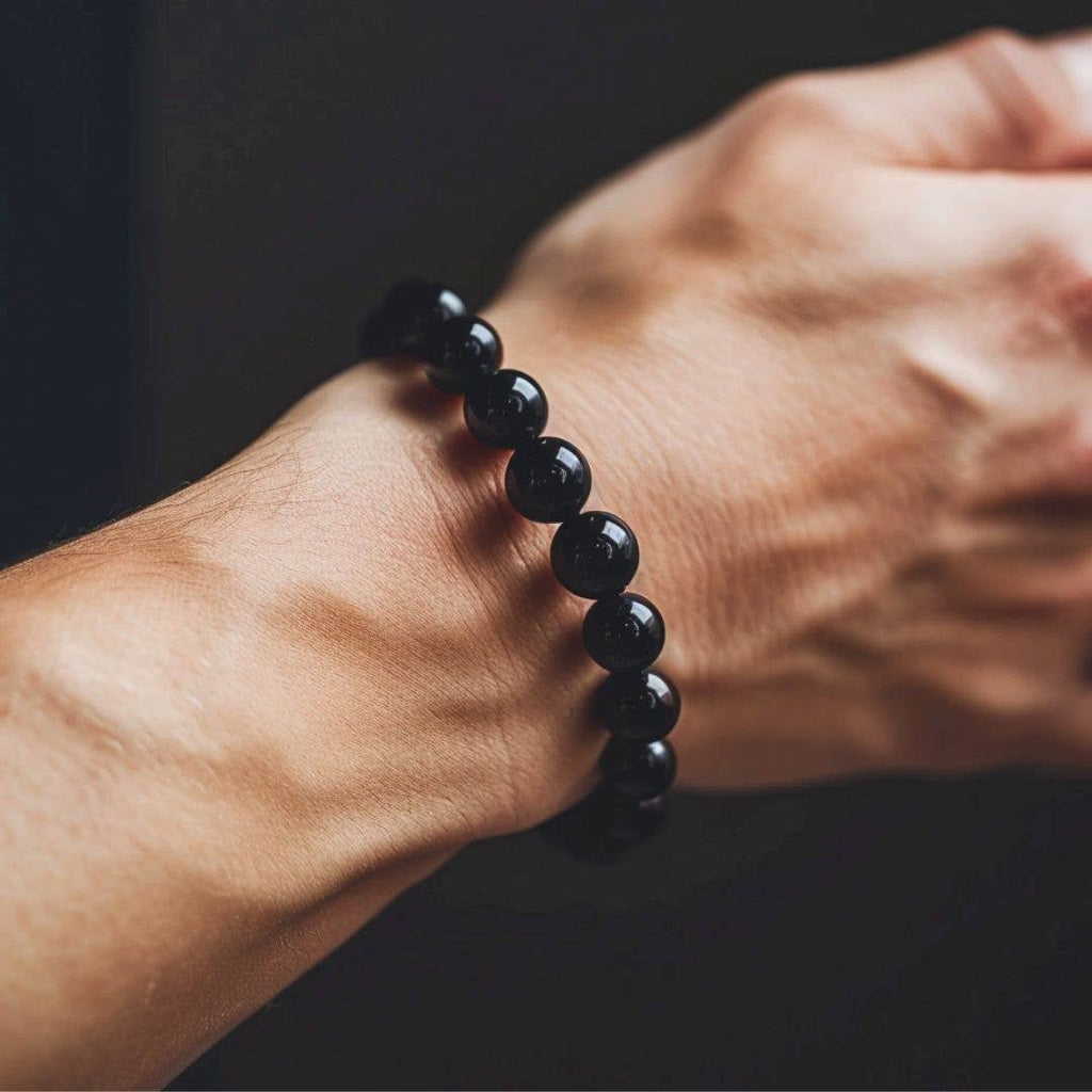 10mm Obsidian Bracelet