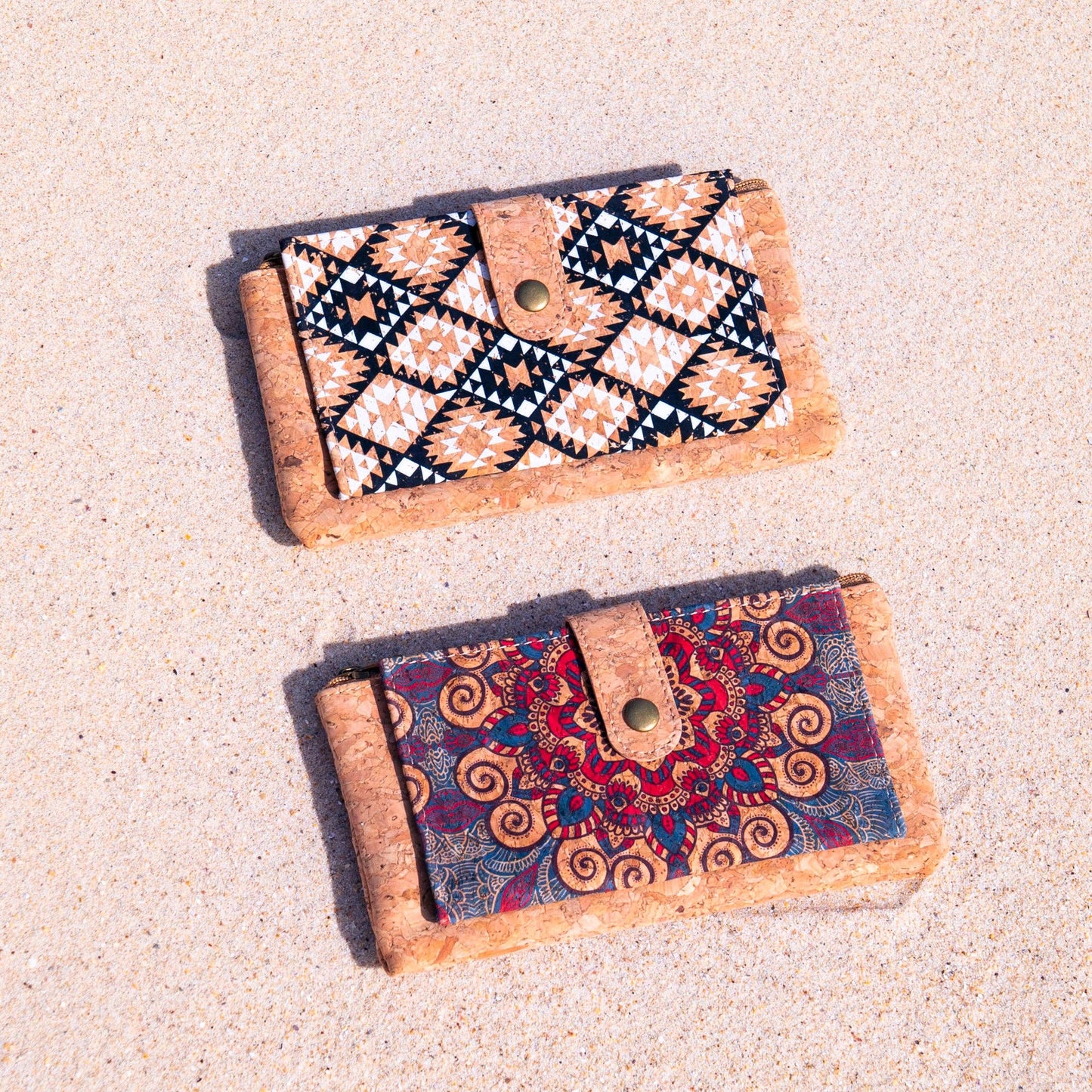 Sleek Vegan Cork Wallet BAG-2302