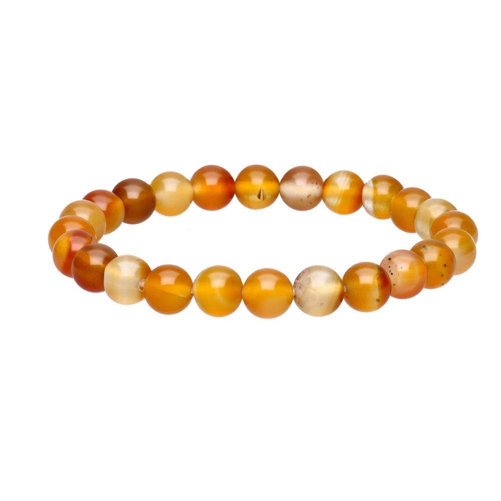 8mm Carnelian Bracelet