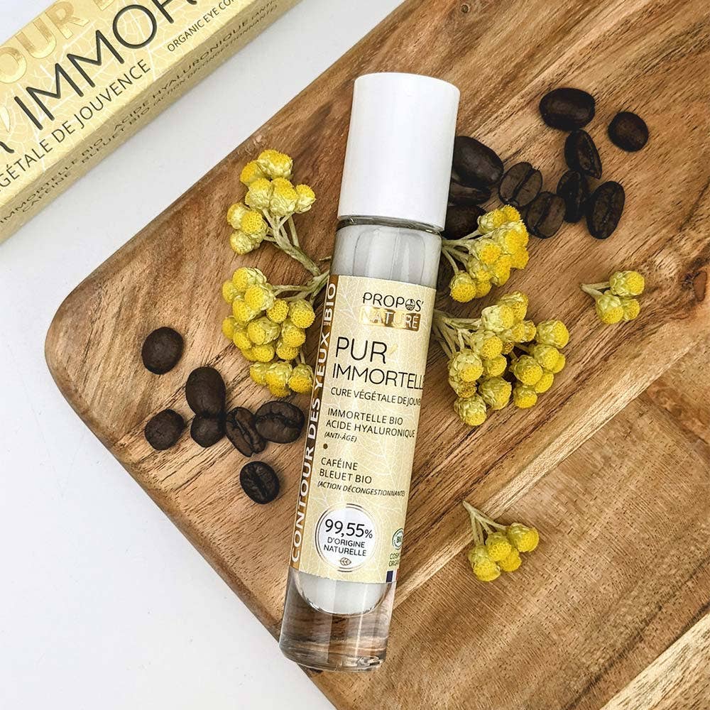 Organic Eye Contour Pur'immortelle - Puffiness & Dark Circles - 15ml