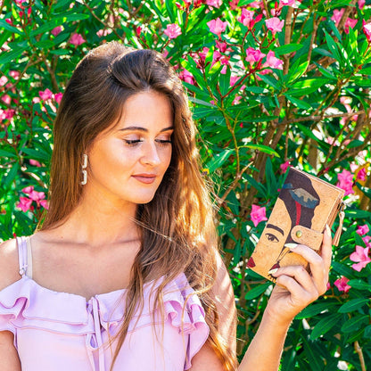 FRIDA KAHLO Cork wallet RFID BAG-2075