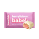 White chocolate raspberry bar with filling organic + vegan