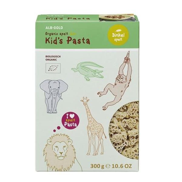 ALB-GOLD Organic Kids Pasta – Zoo Animals 300 G