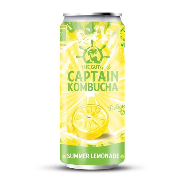 Captain Kombucha Summer Lemonade (organic) 250 Ml