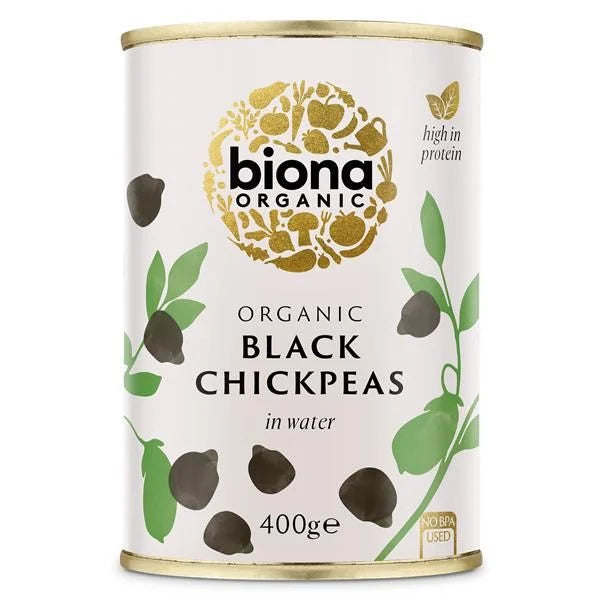 Grão-de-bico preto biológico Biona 400 g