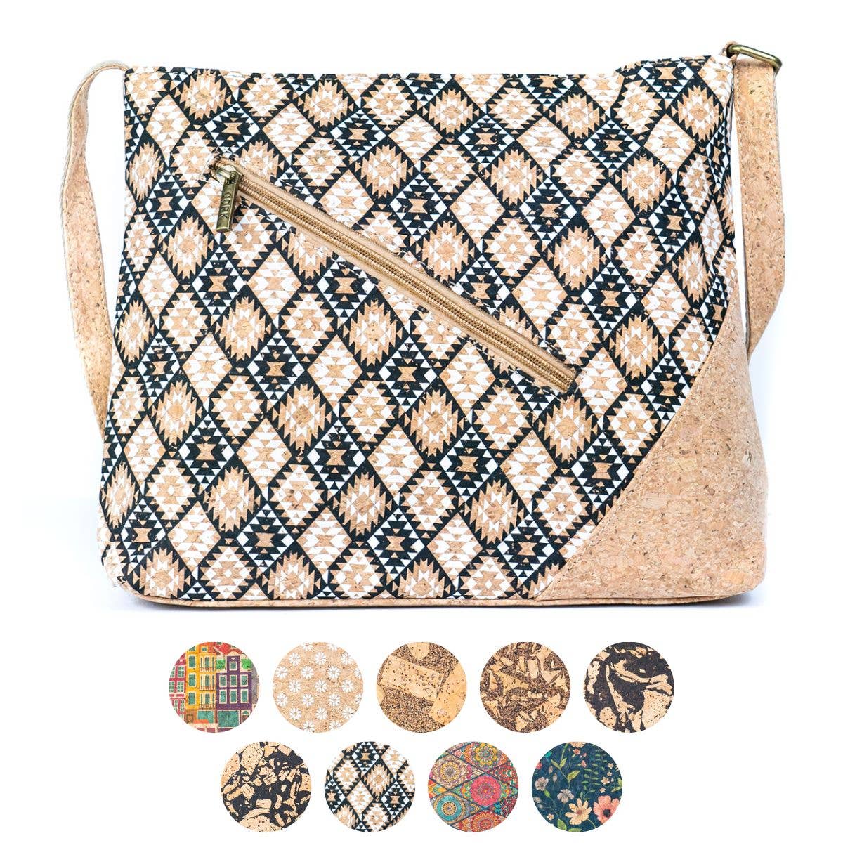 Natural Cork Women’s Crossbody Bag BAG-2339