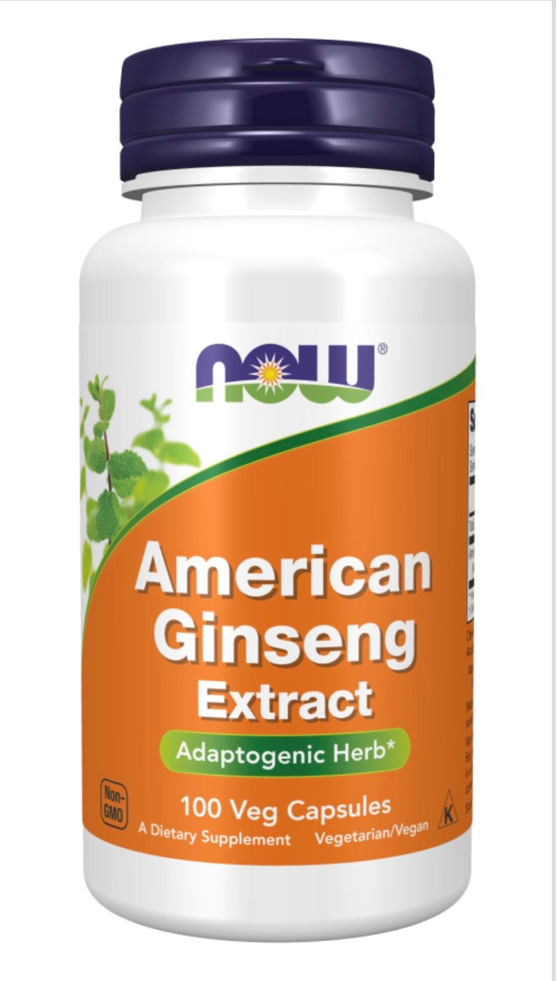 American Ginseng Extract Veg Capsules