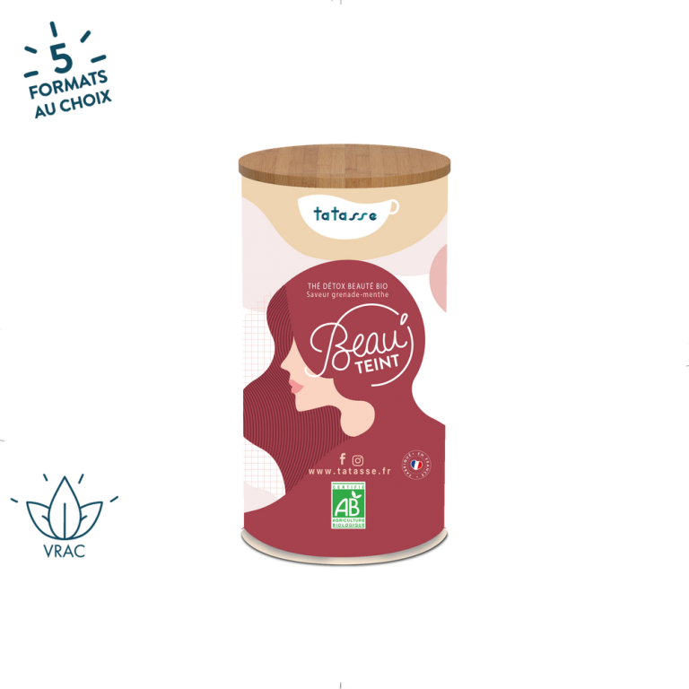 Beau'Teint - Chá detox de beleza orgânico