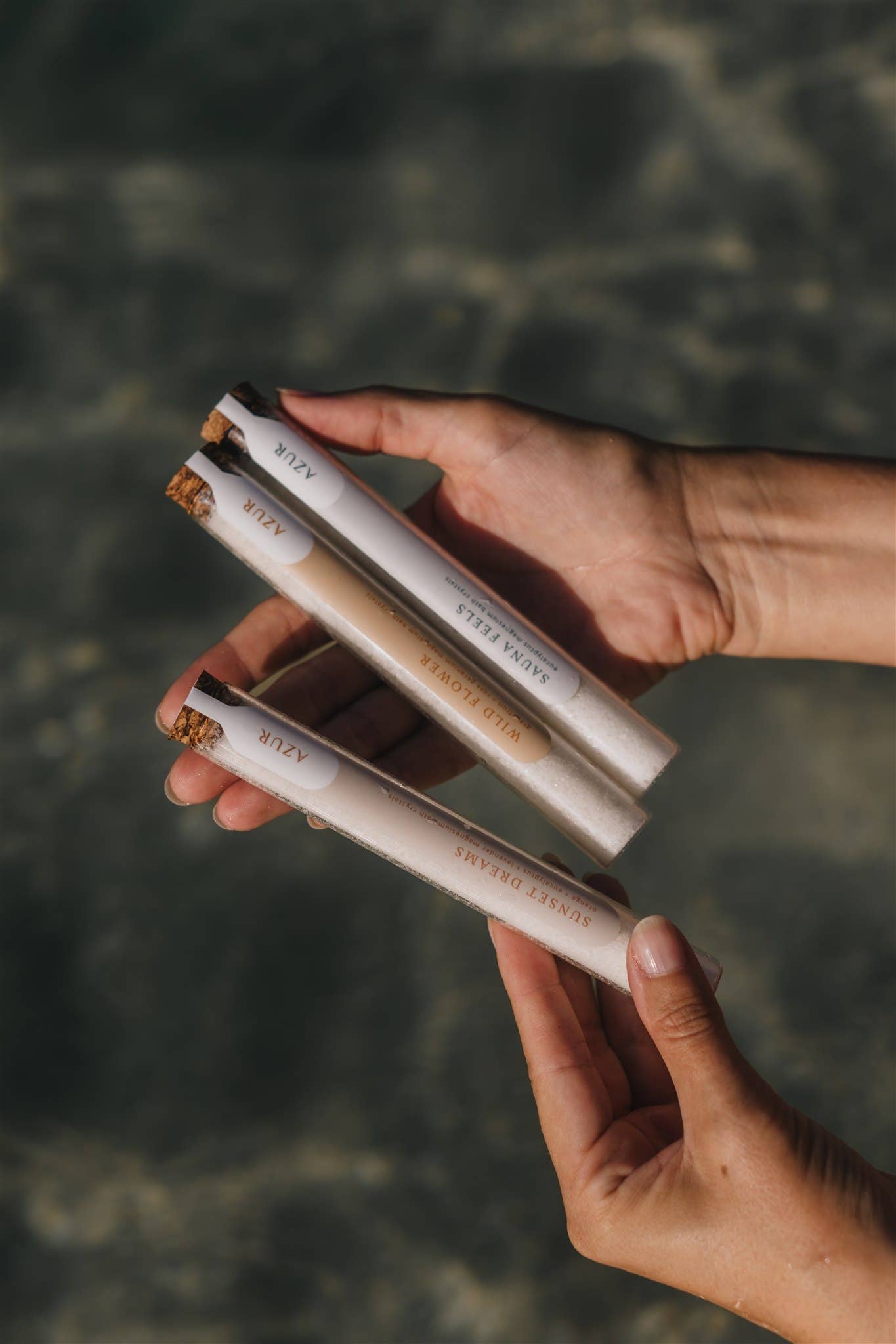 Sais de banho 36g | Magnésio | Óleos essenciais