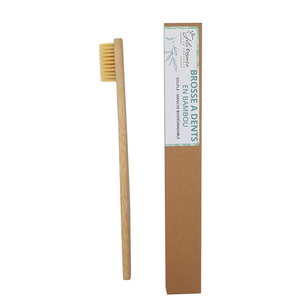 Escova de dentes em bambu