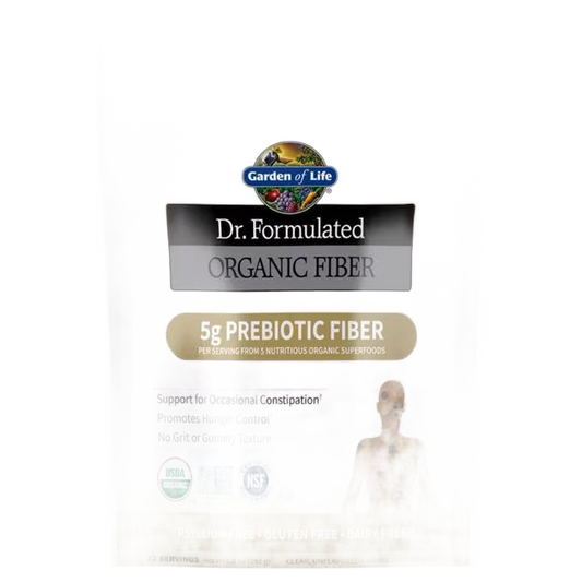 Dr. Formulated Organic Fiber Unflavored 6.8oz (192g) Powder