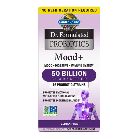 Dr. Formulated Probiotics Mood+ Shelf-Stable 60 Capsules