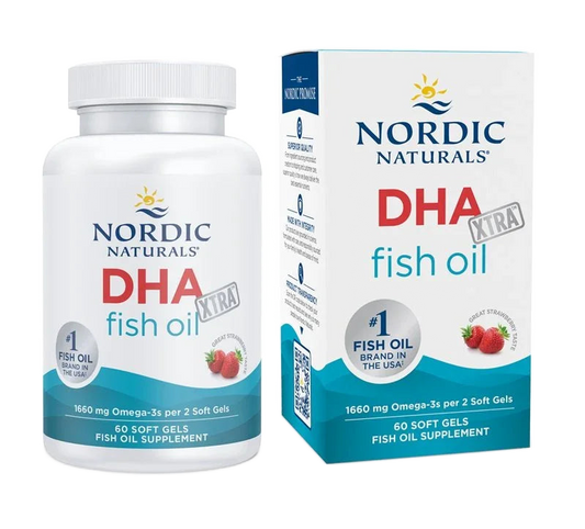 DHA Xtra, 1660mg Strawberry, 60 softgels