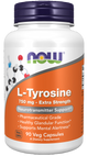 L-Tyrosine 750 mg, Extra Strength Veg Capsules