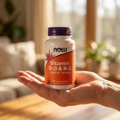 Vitamin D-3 & K-2 Capsules