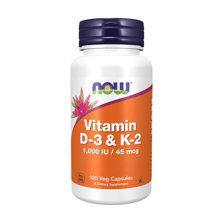 Vitamin D-3 & K-2 Capsules