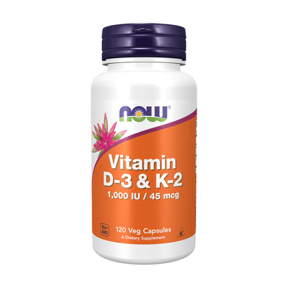 Vitamin D-3 & K-2 Capsules