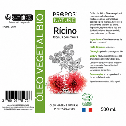 Pure Cold-Pressed Castor Oil